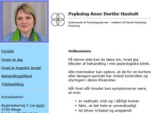 Autoriseret Klinisk Psykolog Anne Dorthe Hasholt